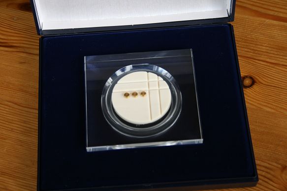 Gold Medallie der Sportlerehrung des Odenwaldkreises