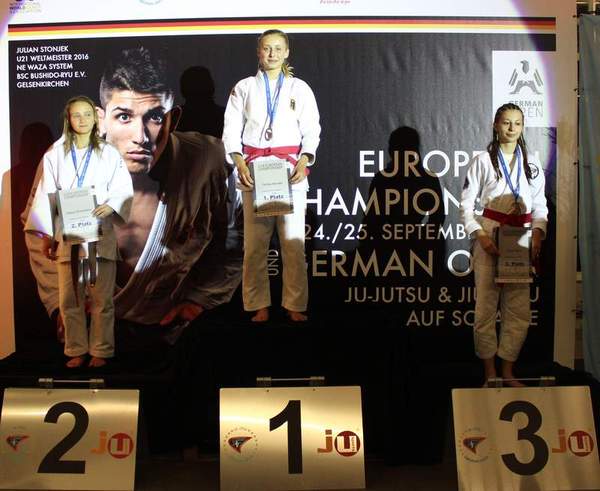 Europameisterin 2016 Tanika Rundel