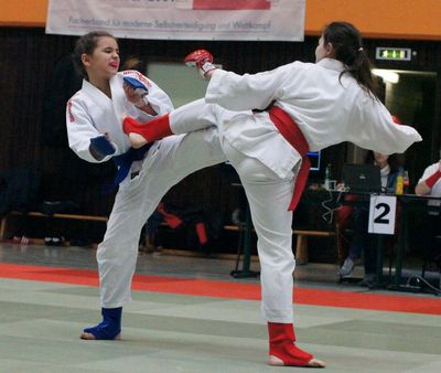 Leany Rhode vom JC-Erbach beim Domstadtpokal 2018