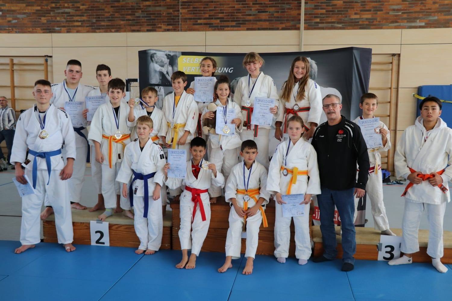 Gruppenbild JC Erbach Bayern Cup 19