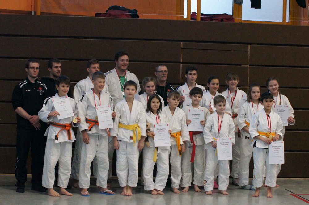 Gruppenbild JC Erbach Domstadtpokal 2020