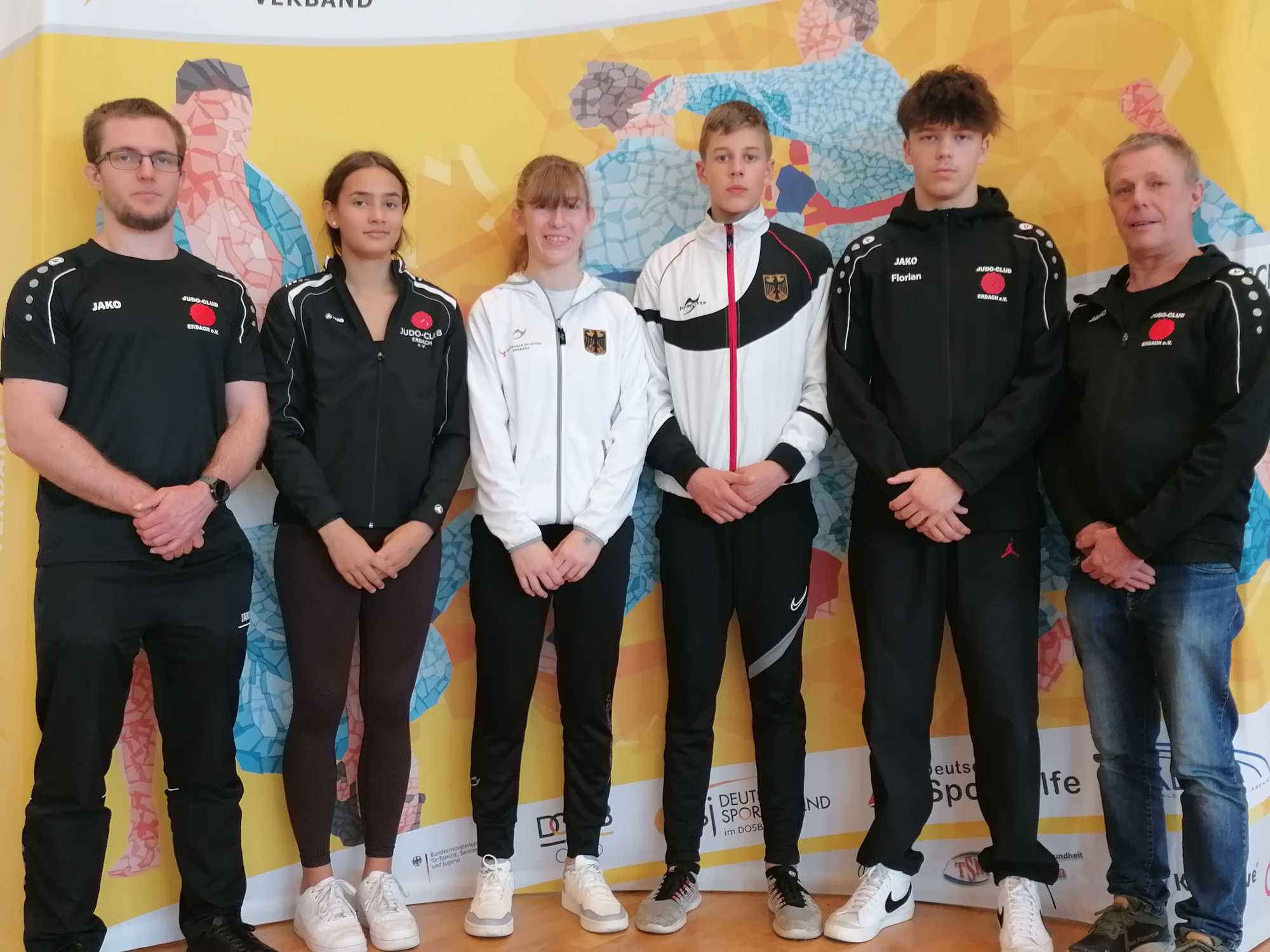 Team vom JC Erbach bei den German Open 2022