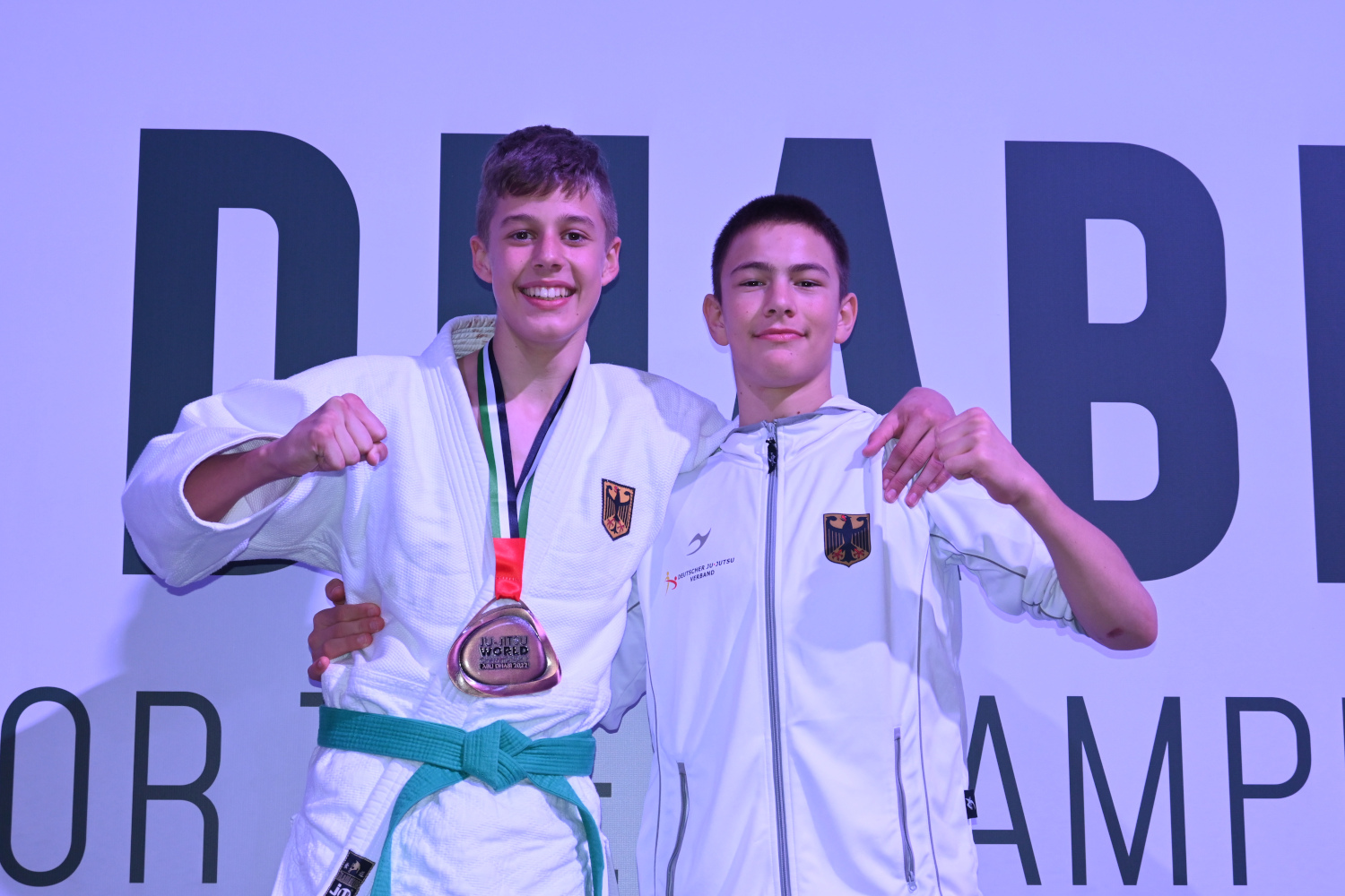 Tobias und Emil vom JC Erbach