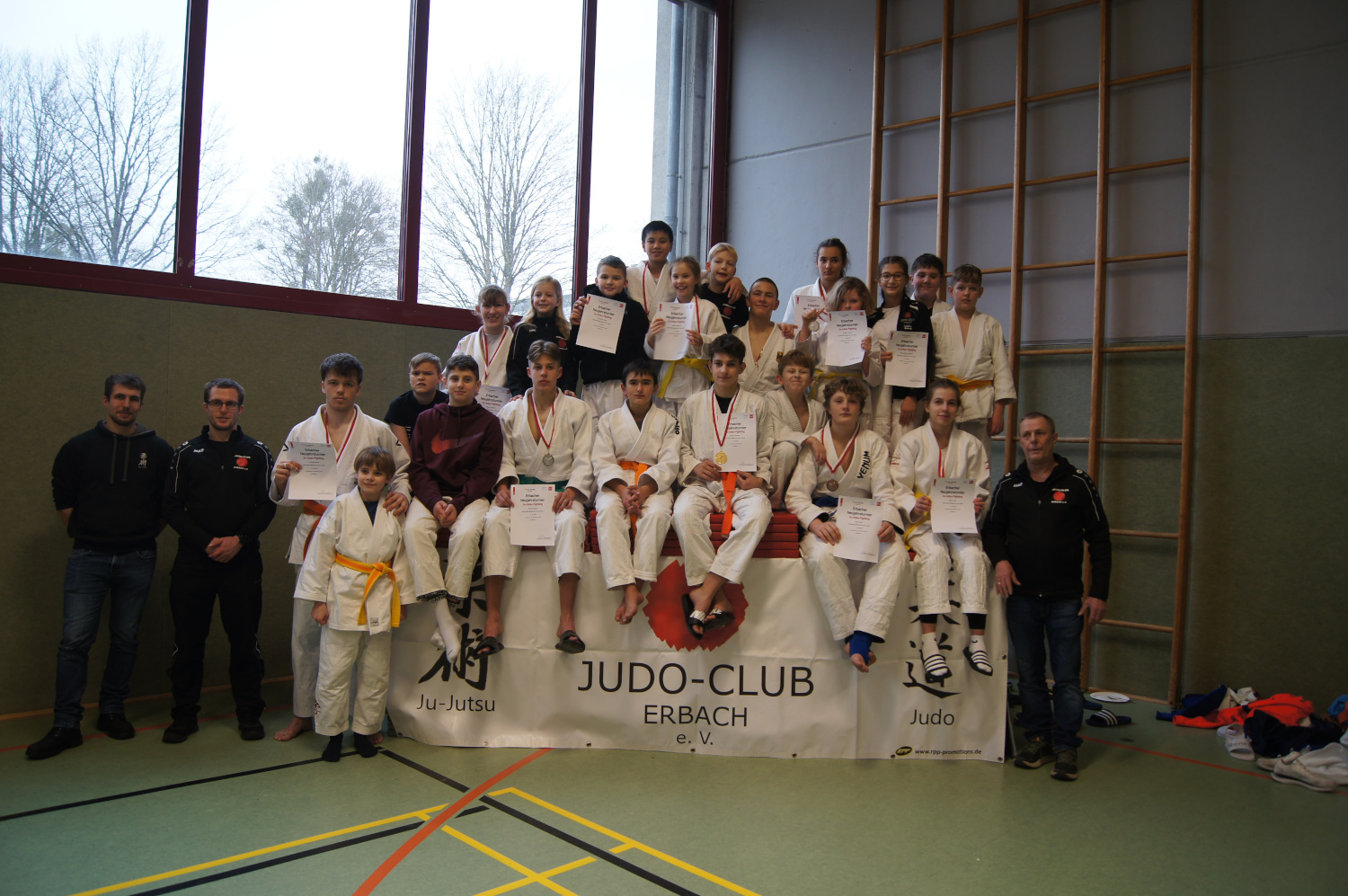 Der Judo-Club Erbach e.V. sammelte ganze 9 Goldmedaillen
